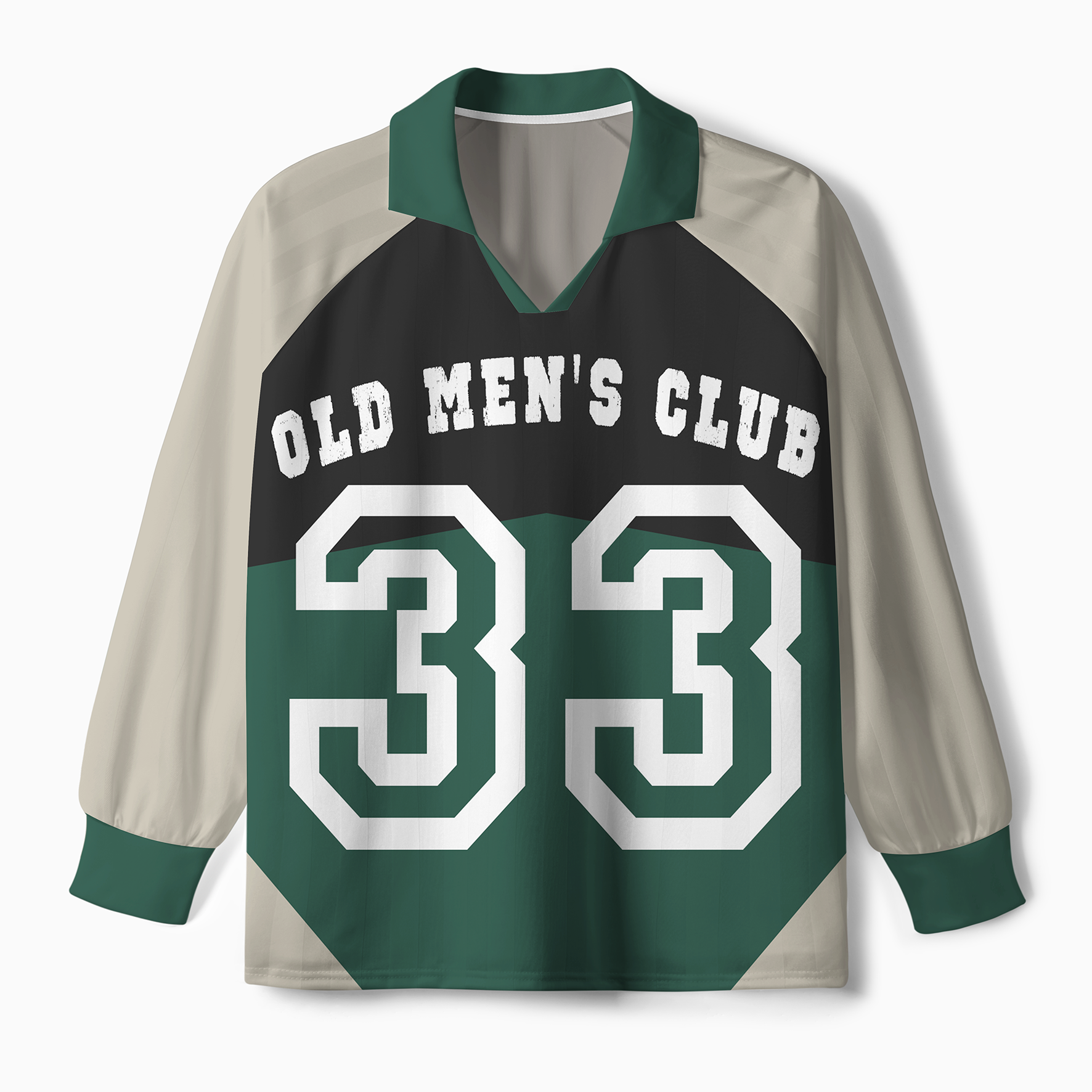 Maturelion Old Men's Club Long Sleeve Soccer Jersey