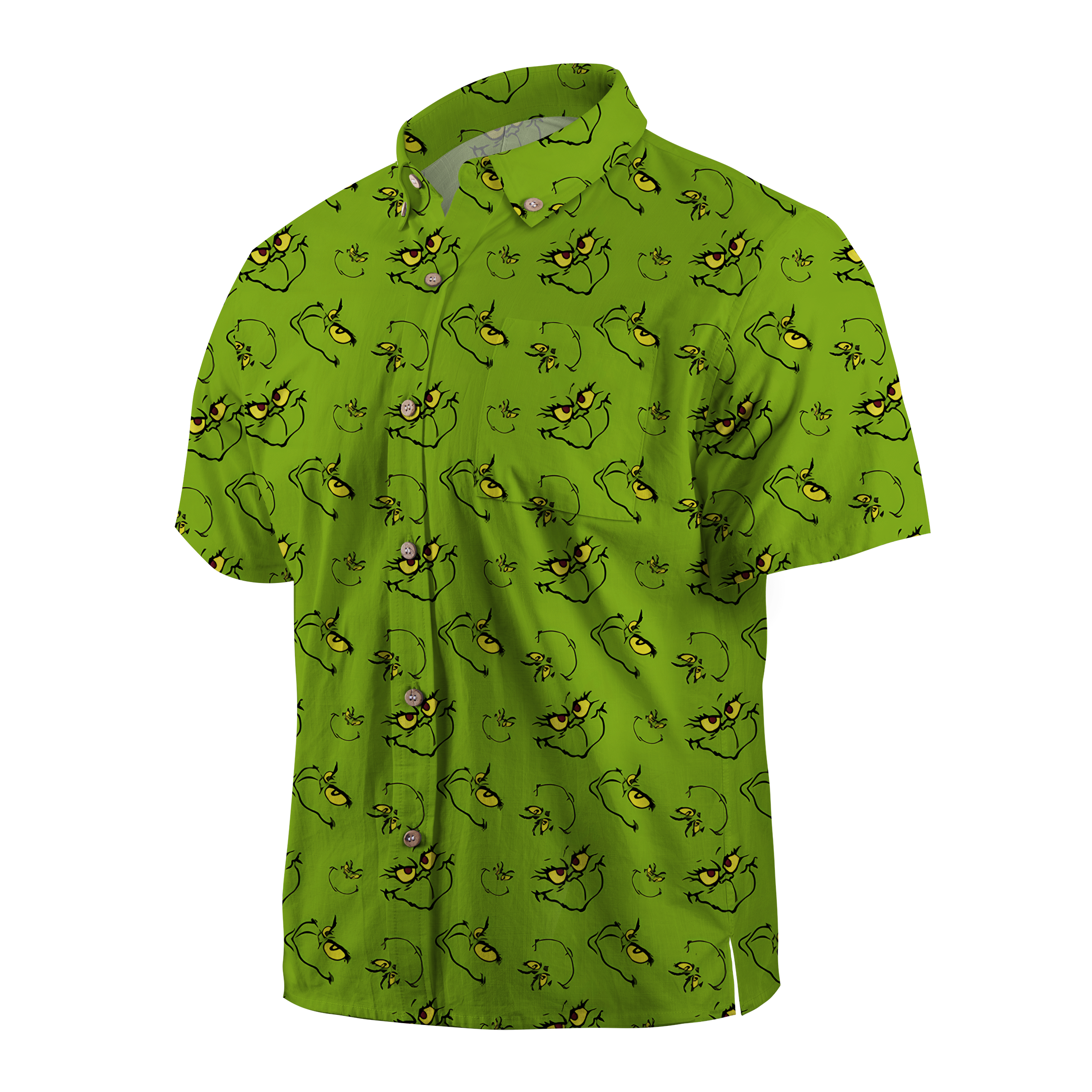 Maturelion Grinch Christmas Funny Hawaiian Shirt