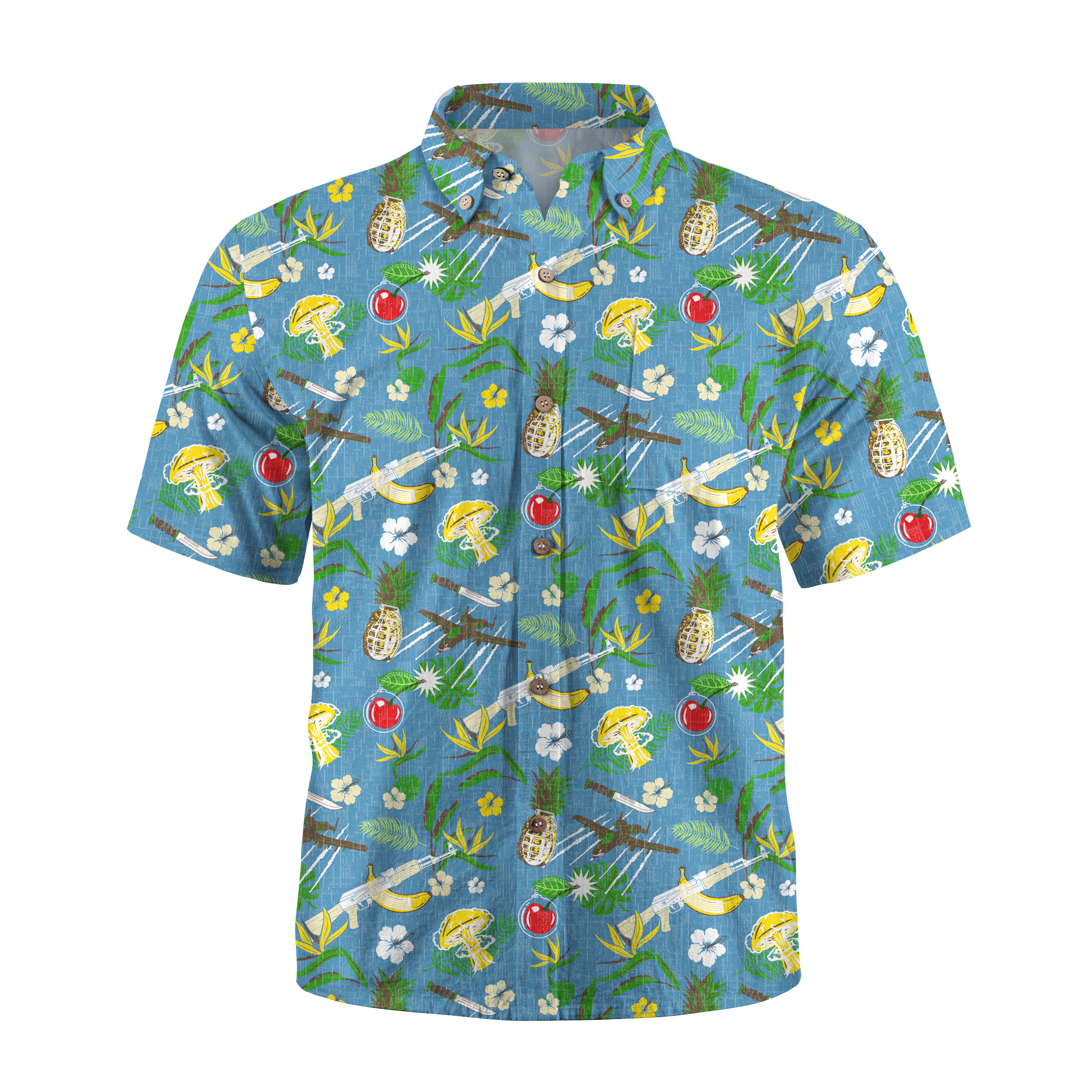 Maturelion Weapon Carnival Party Hawaiian Shirts 