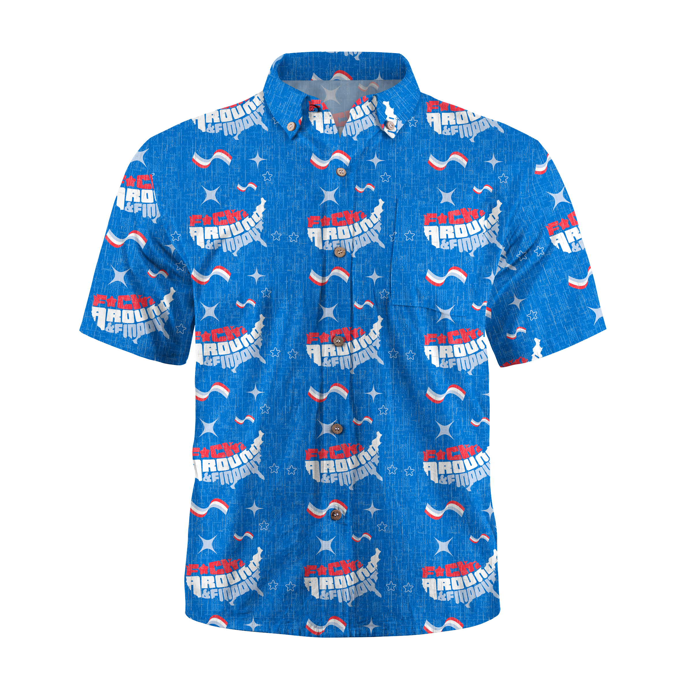 Maturelion Getaway FAFO Hawaiian Shirts 