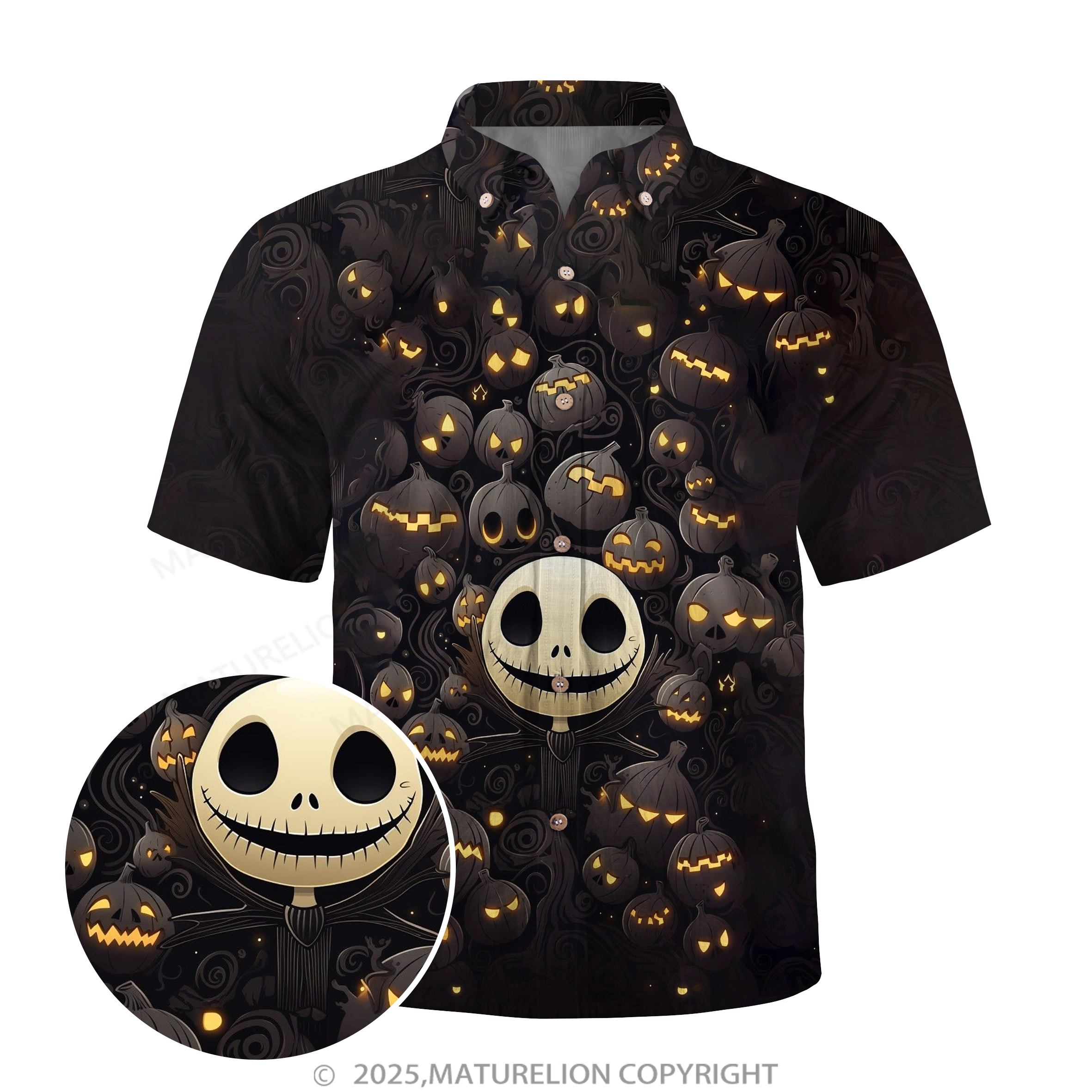 Maturelion JACK IS BACK! Halloween Hawaiian Shirt