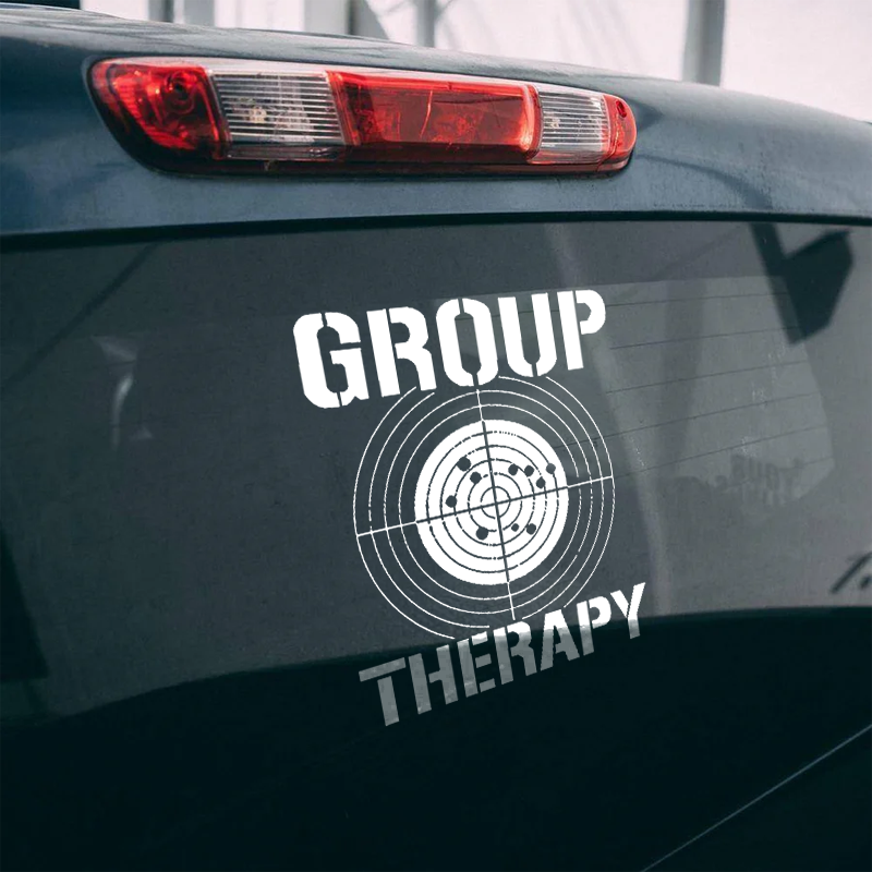 Maturelion Group Therapy Custom Funny Car Window Decal