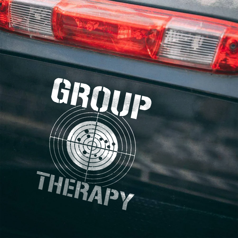 Maturelion Group Therapy Custom Funny Car Window Decal