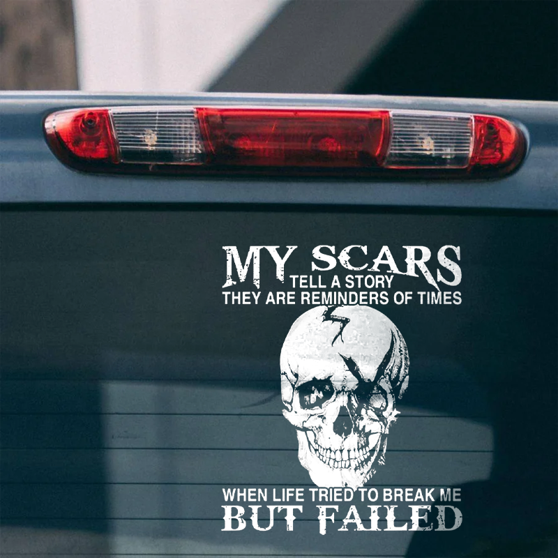 Maturelion Don't let The Old Man in Custom Funny Car Window Decal