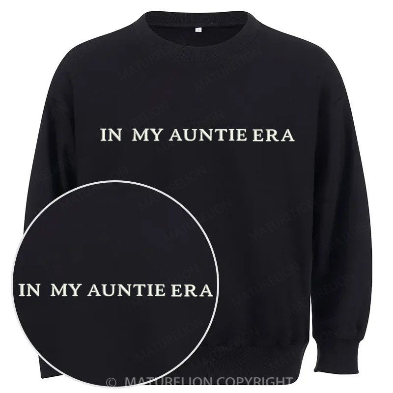 Maturelion Custom Embroidered Cotton Sweatshirt