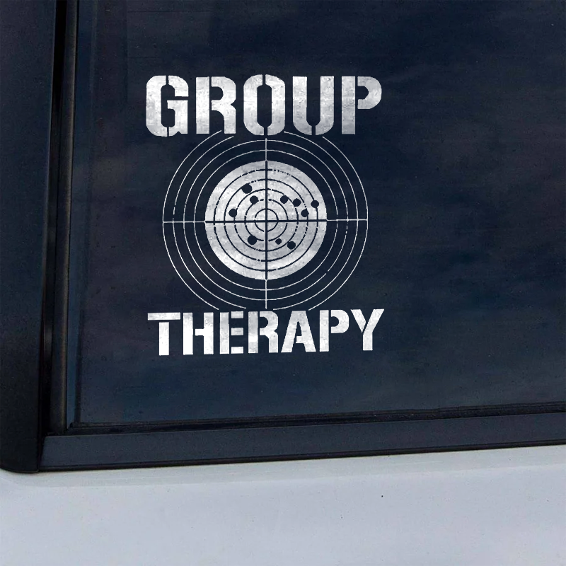 Maturelion Group Therapy Custom Funny Car Window Decal