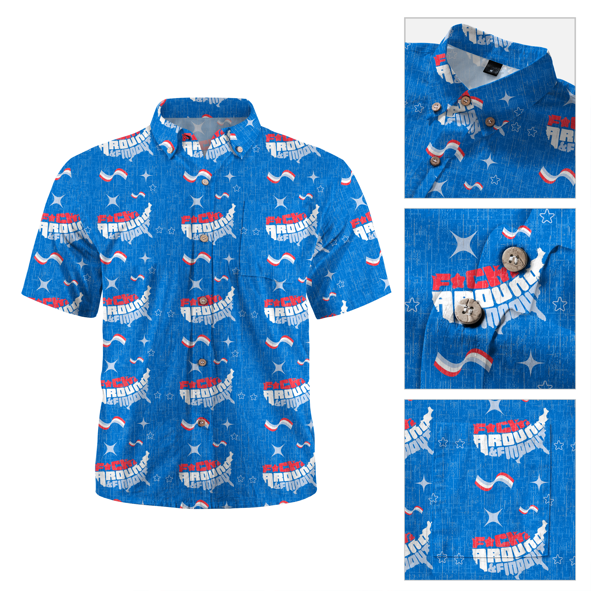 Maturelion Getaway FAFO Hawaiian Shirts 