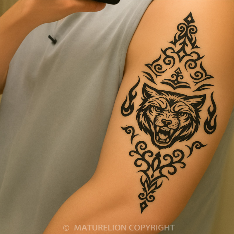 Maturelion Realistic Temporary Tattoo Sleeve