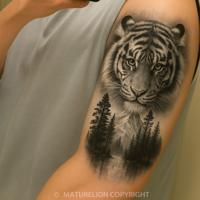 Maturelion Realistic Temporary Tattoo