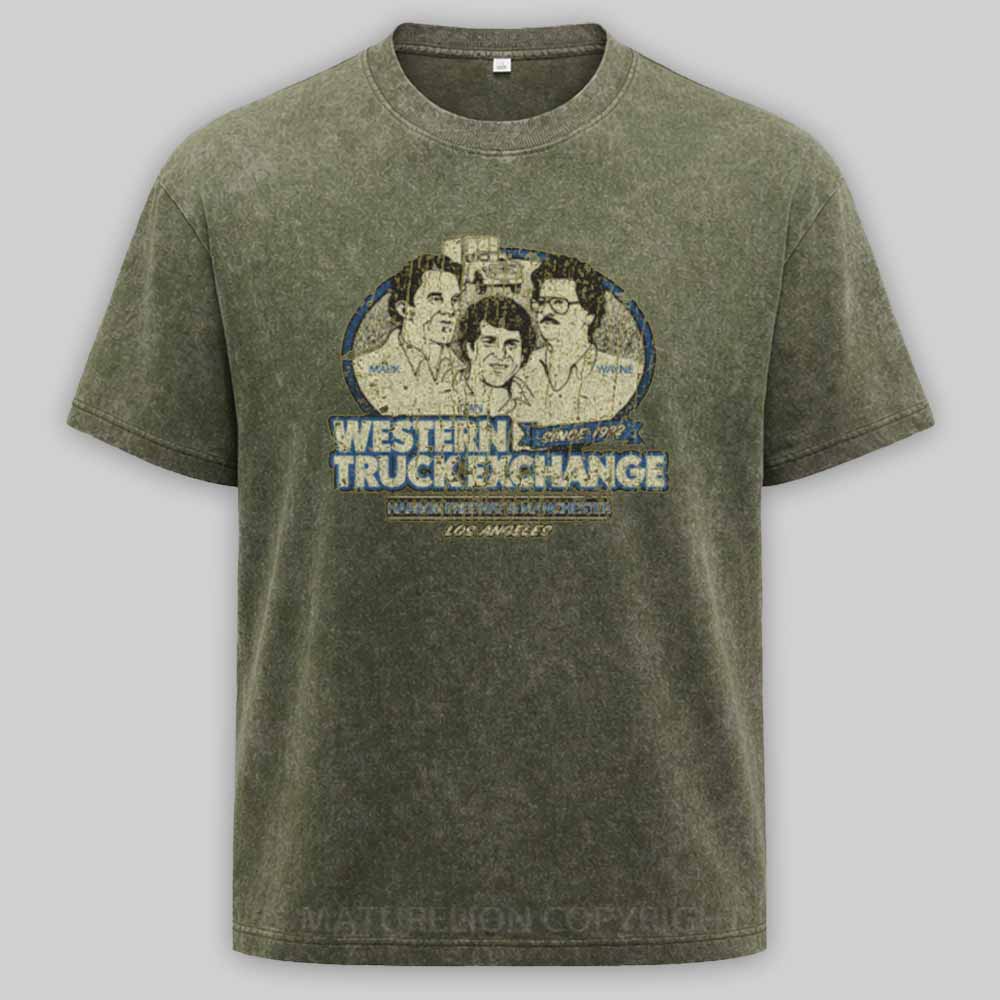 Maturelion Western Truck Exchange Washed T-shirt