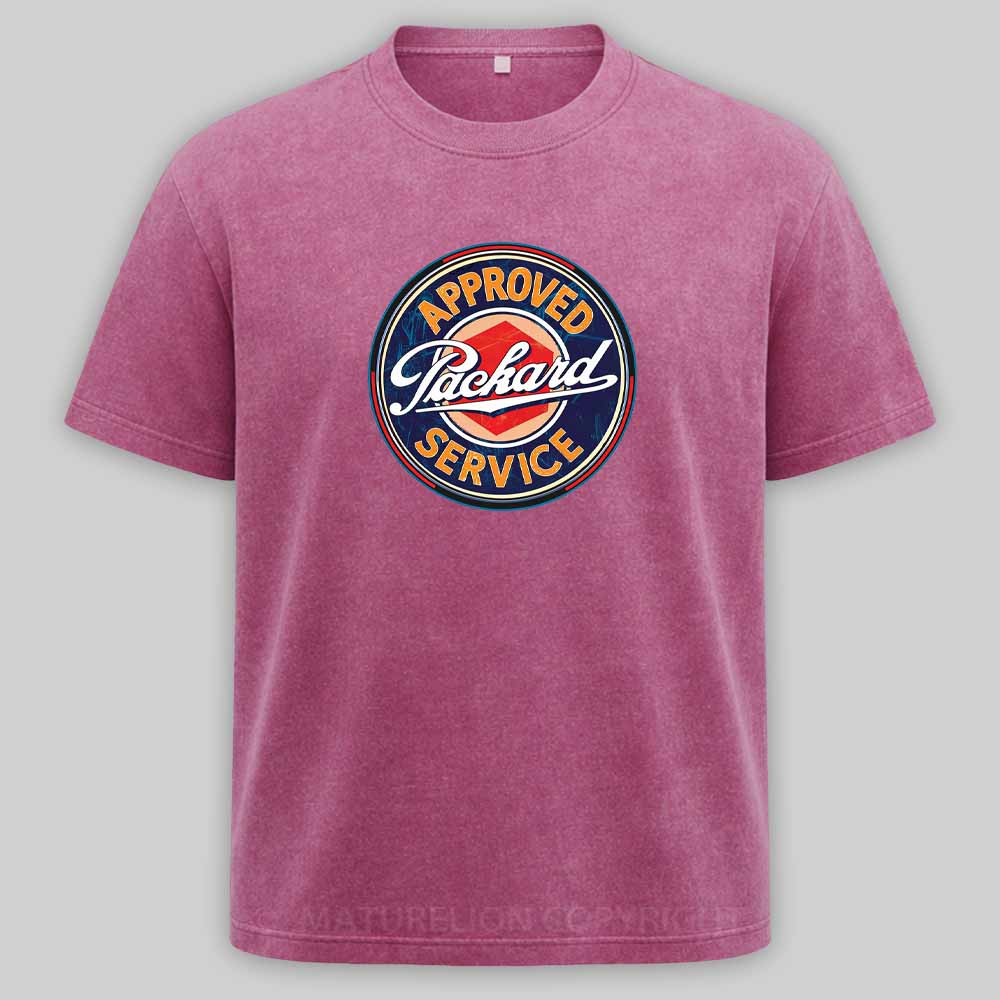 Maturelion Approved Packard Service Washed T-shirt