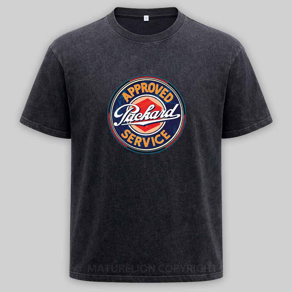 Maturelion Approved Packard Service Washed T-shirt