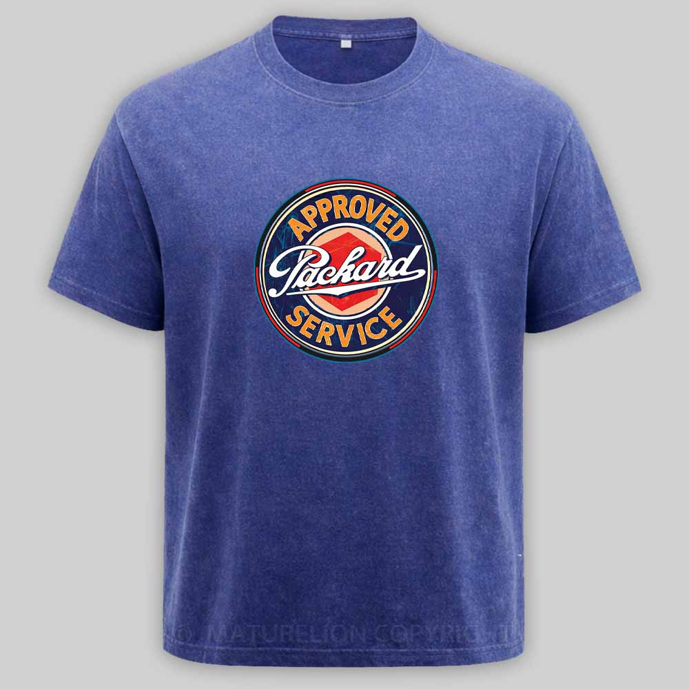 Maturelion Approved Packard Service Washed T-shirt