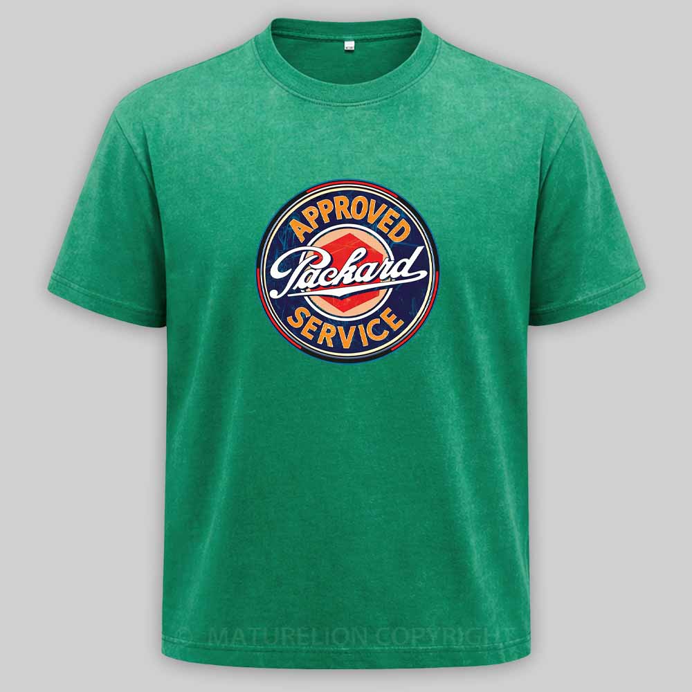 Maturelion Approved Packard Service Washed T-shirt