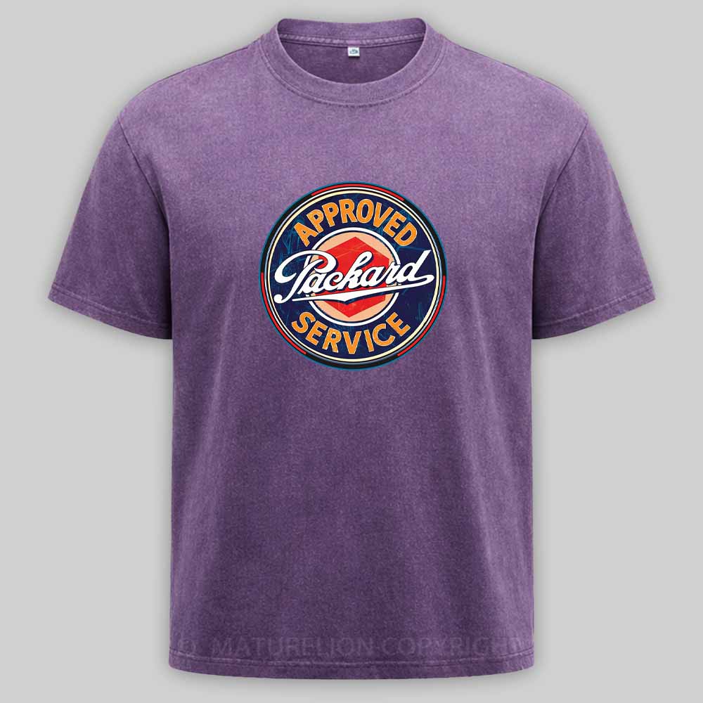 Maturelion Approved Packard Service Washed T-shirt