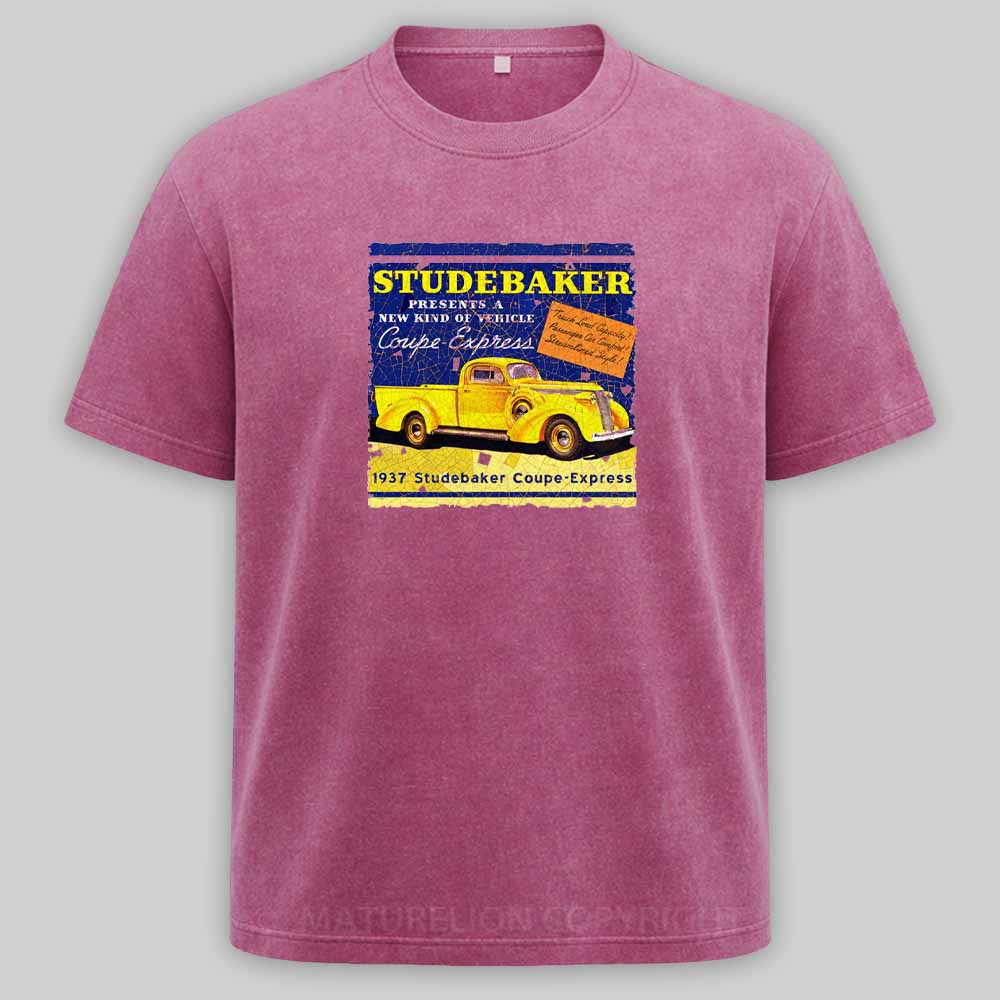 Maturelion Studebaker Coupe Express Washed T-shirt