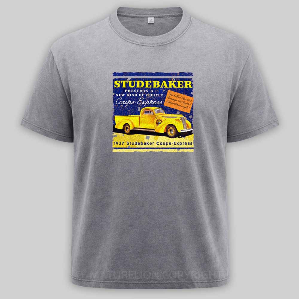 Maturelion Studebaker Coupe Express Washed T-shirt