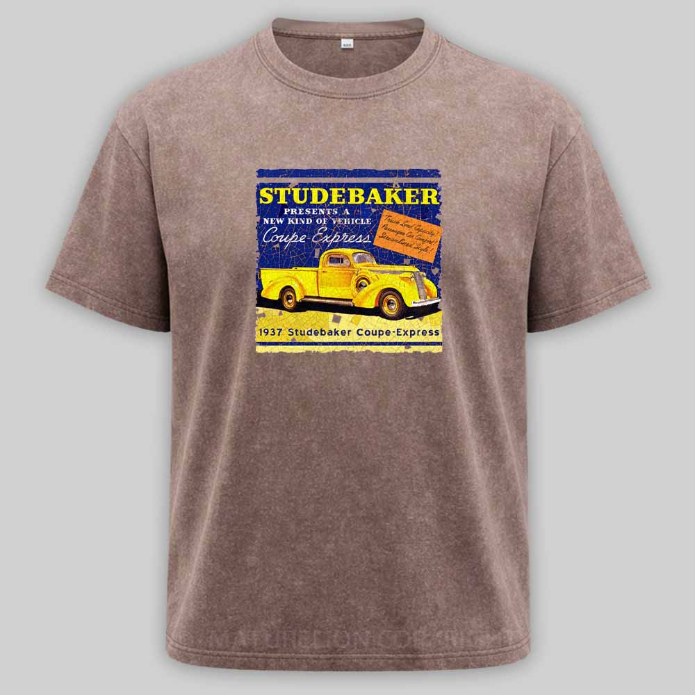 Maturelion Studebaker Coupe Express Washed T-shirt