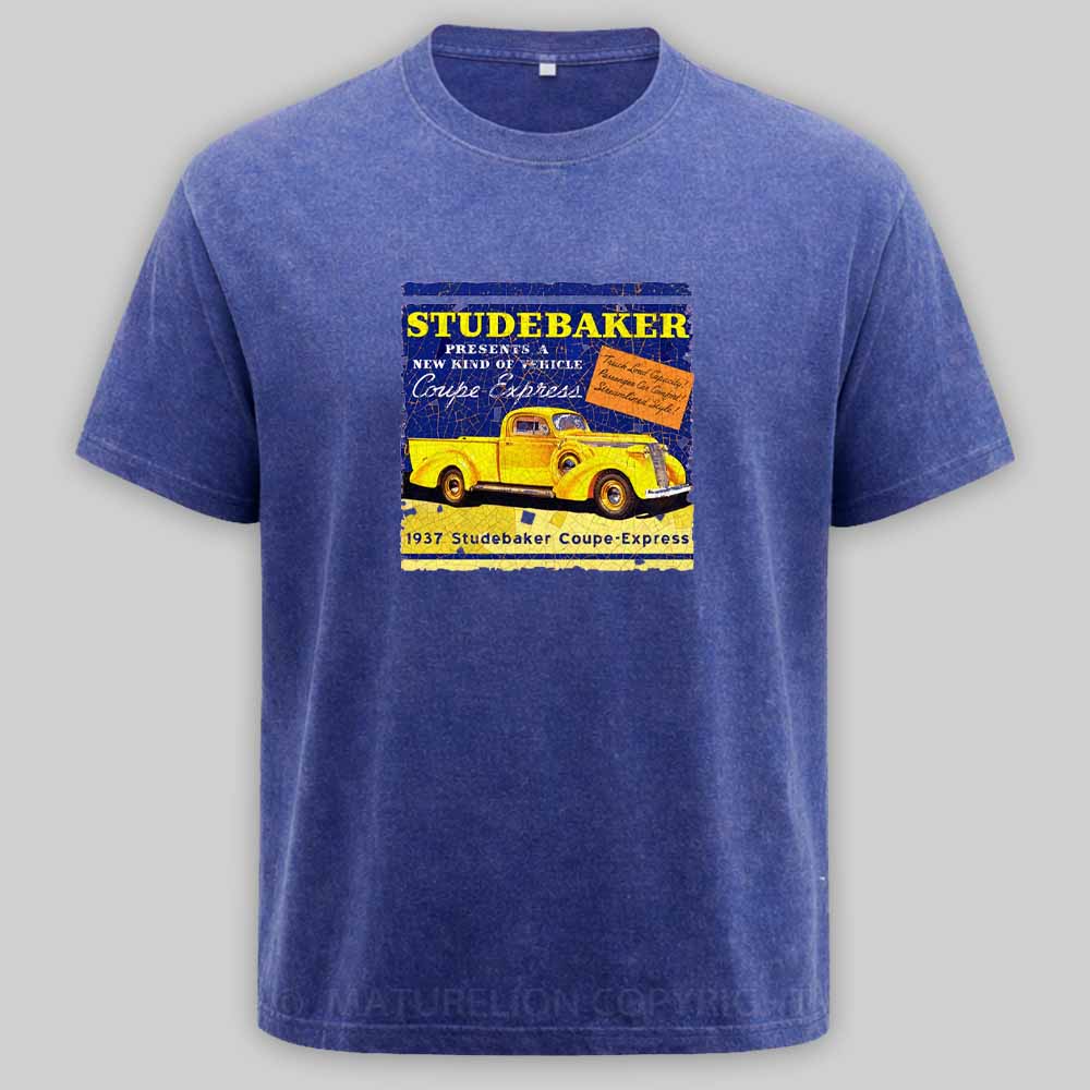 Maturelion Studebaker Coupe Express Washed T-shirt