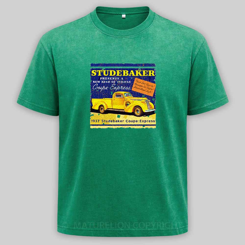 Maturelion Studebaker Coupe Express Washed T-shirt