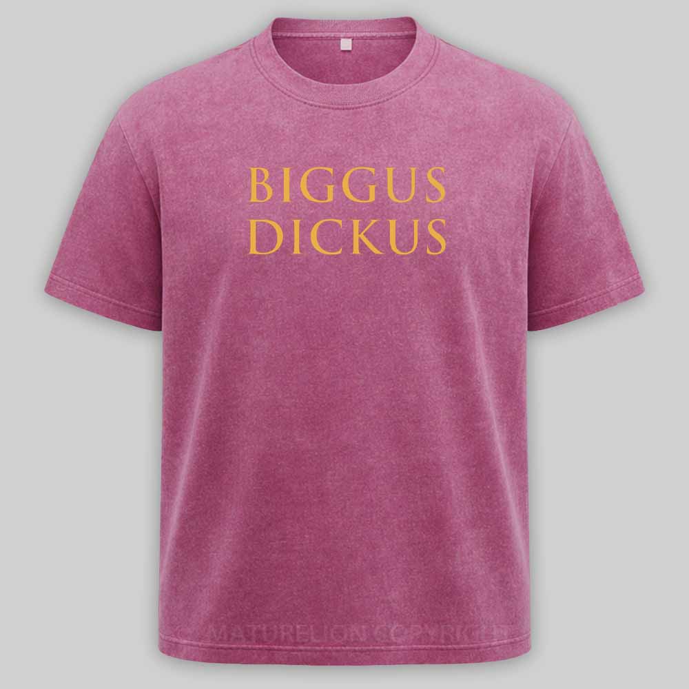 Maturelion Biggus Dickus Washed T-shirt