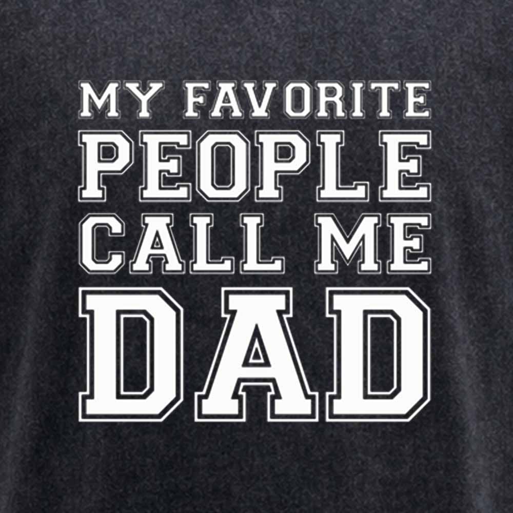 Maturelion My Favorite People Call Me Dad Washed T-shirt