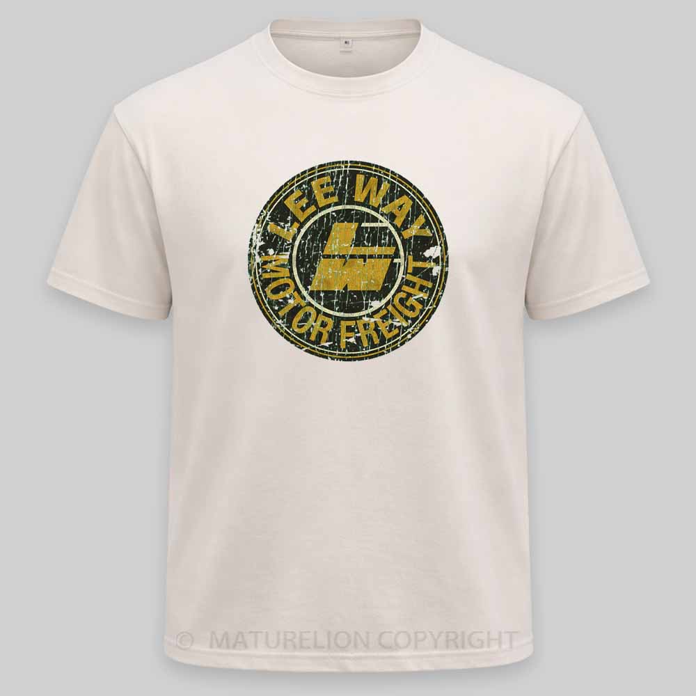 Maturelion Lee Way Motor Freight 1934 Washed T-shirt