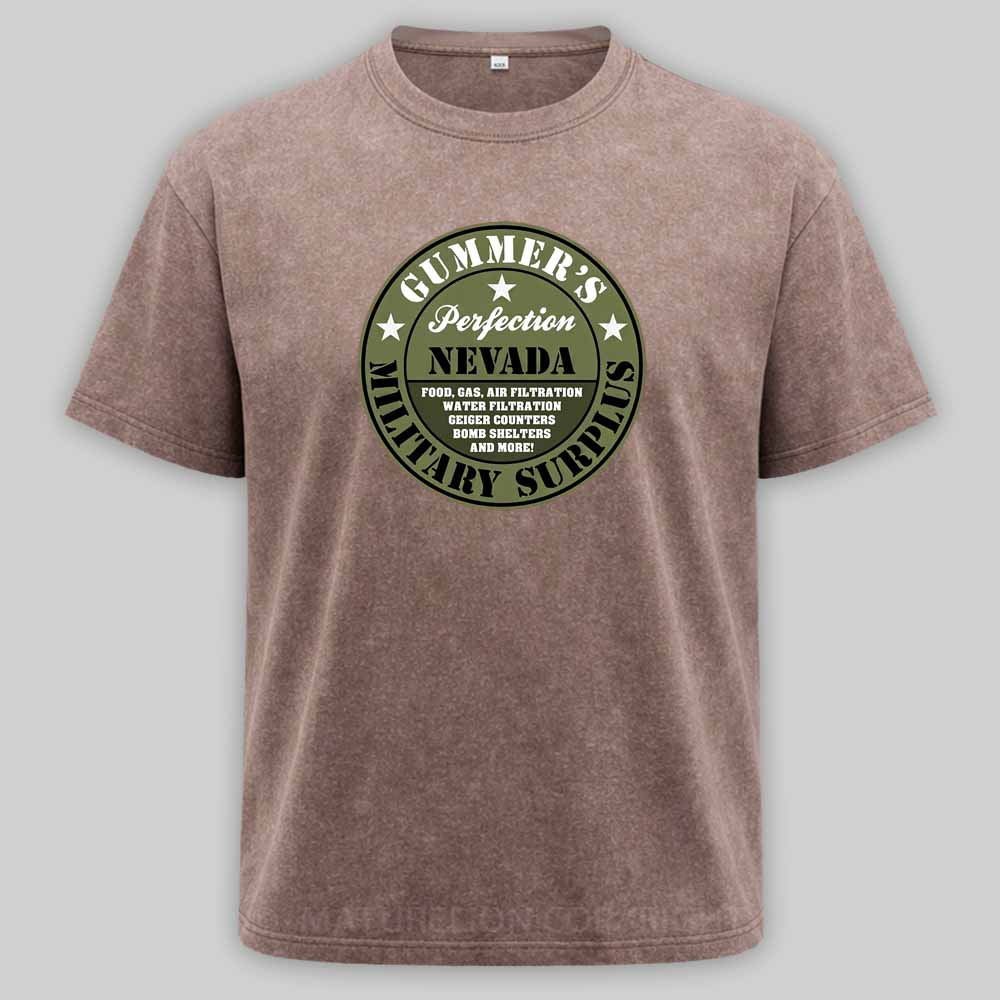 Maturelion Gummer's Military Surplus Washed T-shirt