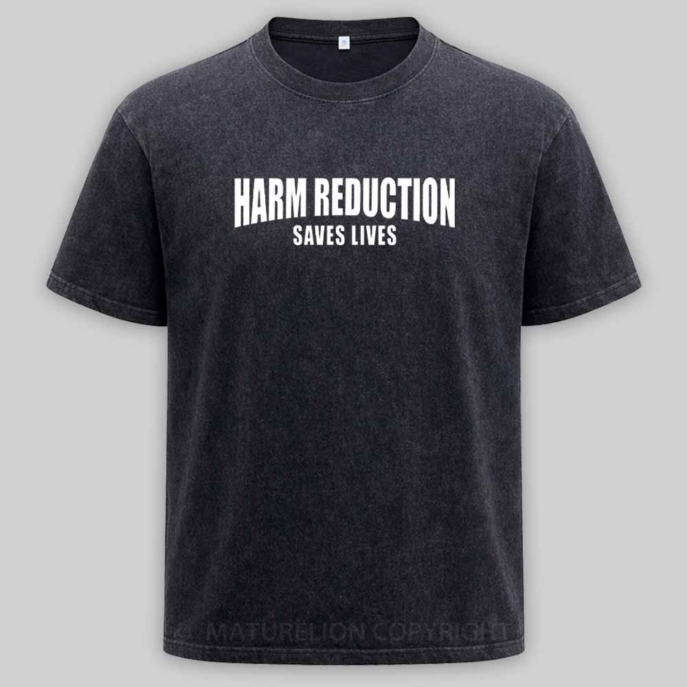Maturelion Harm Reduction Washed T-shirt