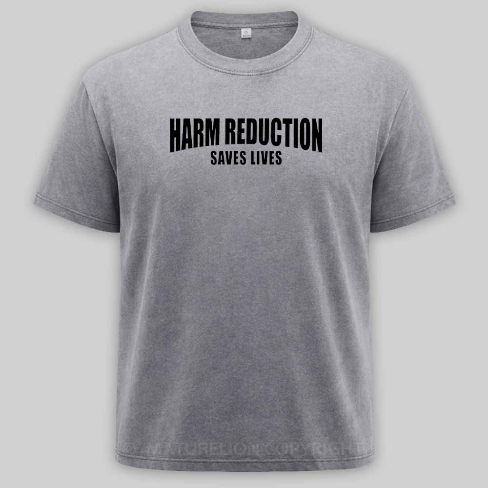 Maturelion Harm Reduction Washed T-shirt