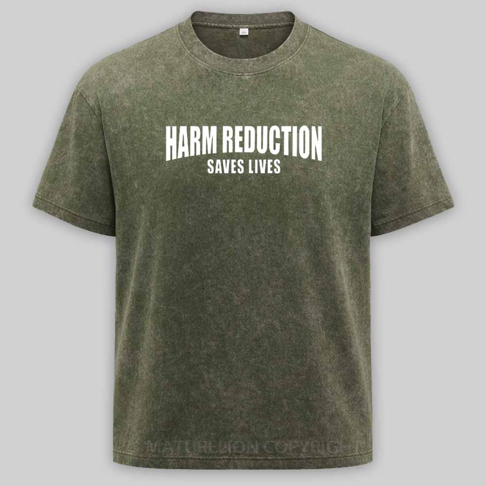 Maturelion Harm Reduction Washed T-shirt