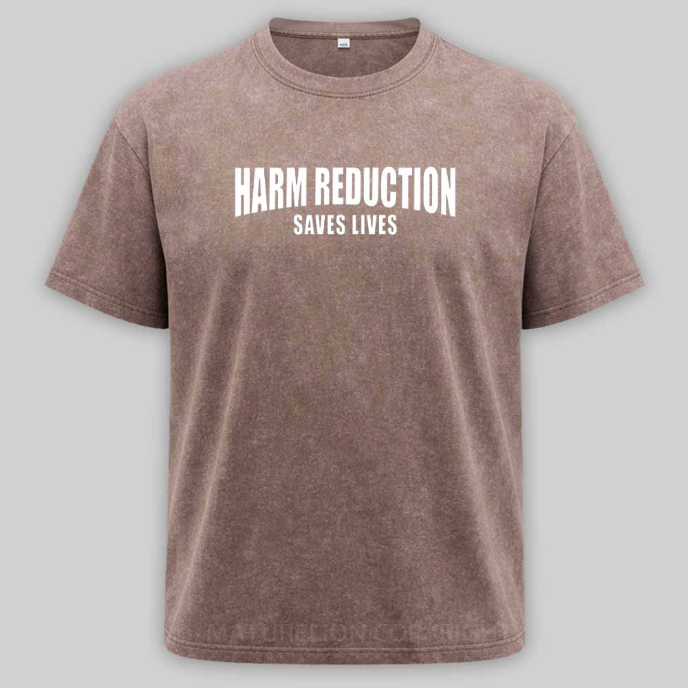 Maturelion Harm Reduction Washed T-shirt