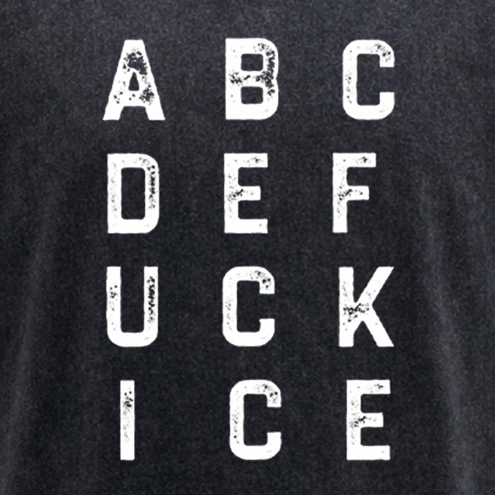 Maturelion ABCDEFUCKICE Washed T-shirt