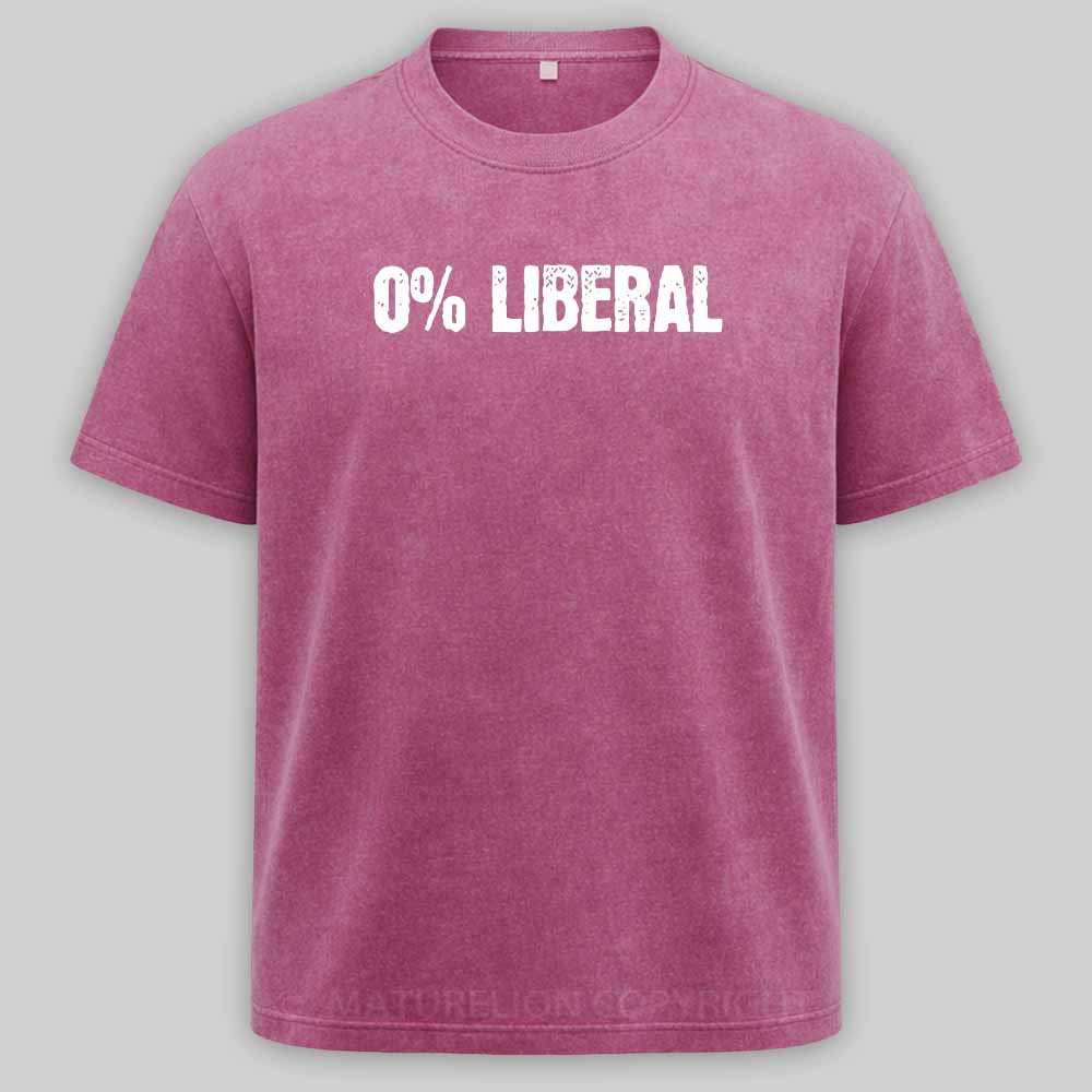 Maturelion 0 liberal Washed T-shirt