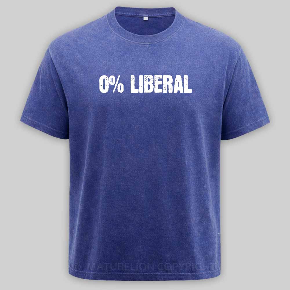 Maturelion 0 liberal Washed T-shirt