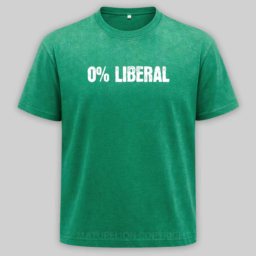 Maturelion 0 liberal Washed T-shirt