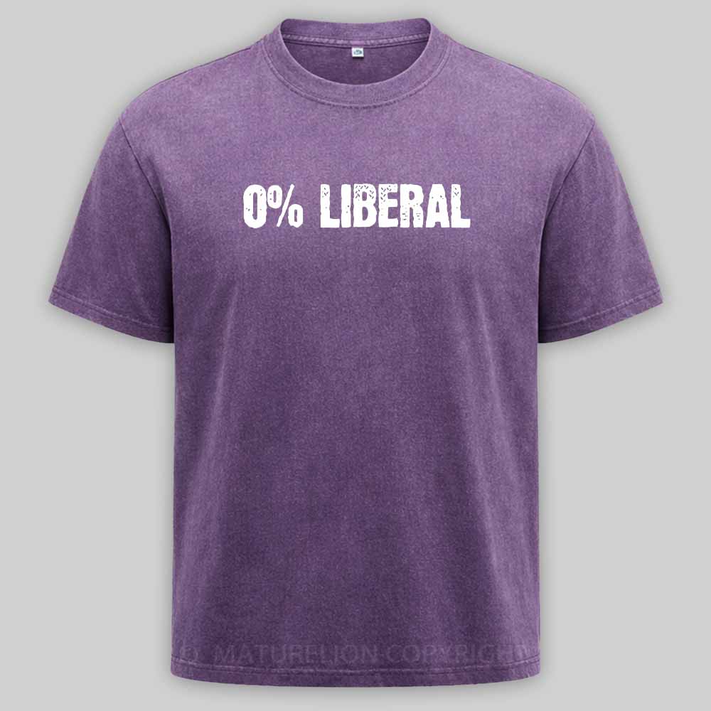 Maturelion 0 liberal Washed T-shirt