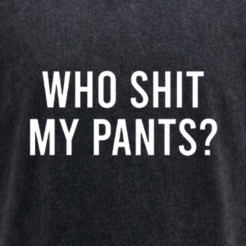 Maturelion Who Shit My Pants Washed T-shirt