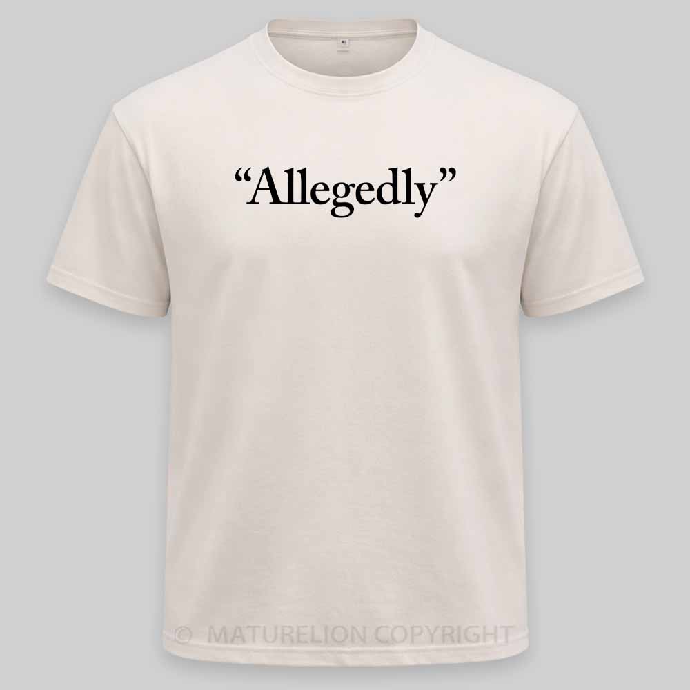 Maturelion Allegedly Washed T-shirt