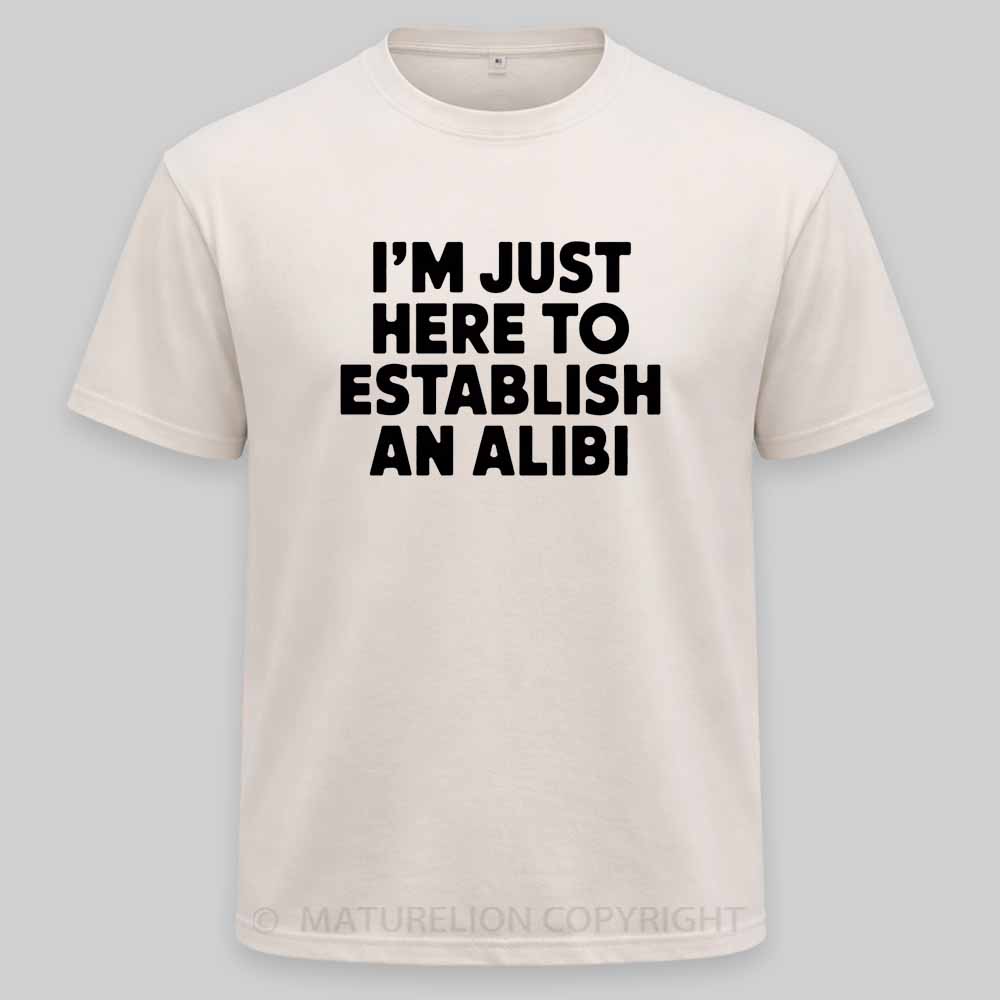 Maturelion Alibi Washed T-shirt