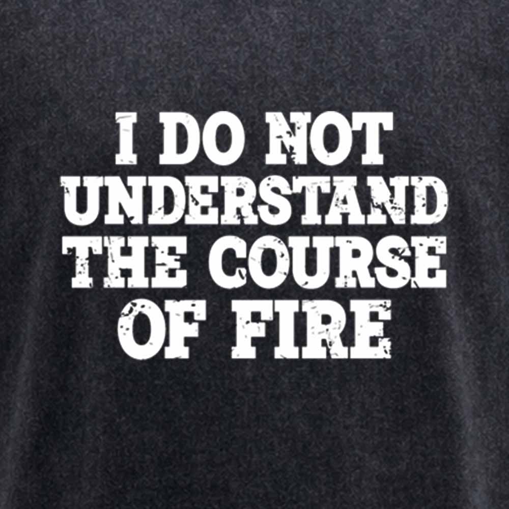 Maturelion I Do Not Understand The Course of Fire Washed T-shirt