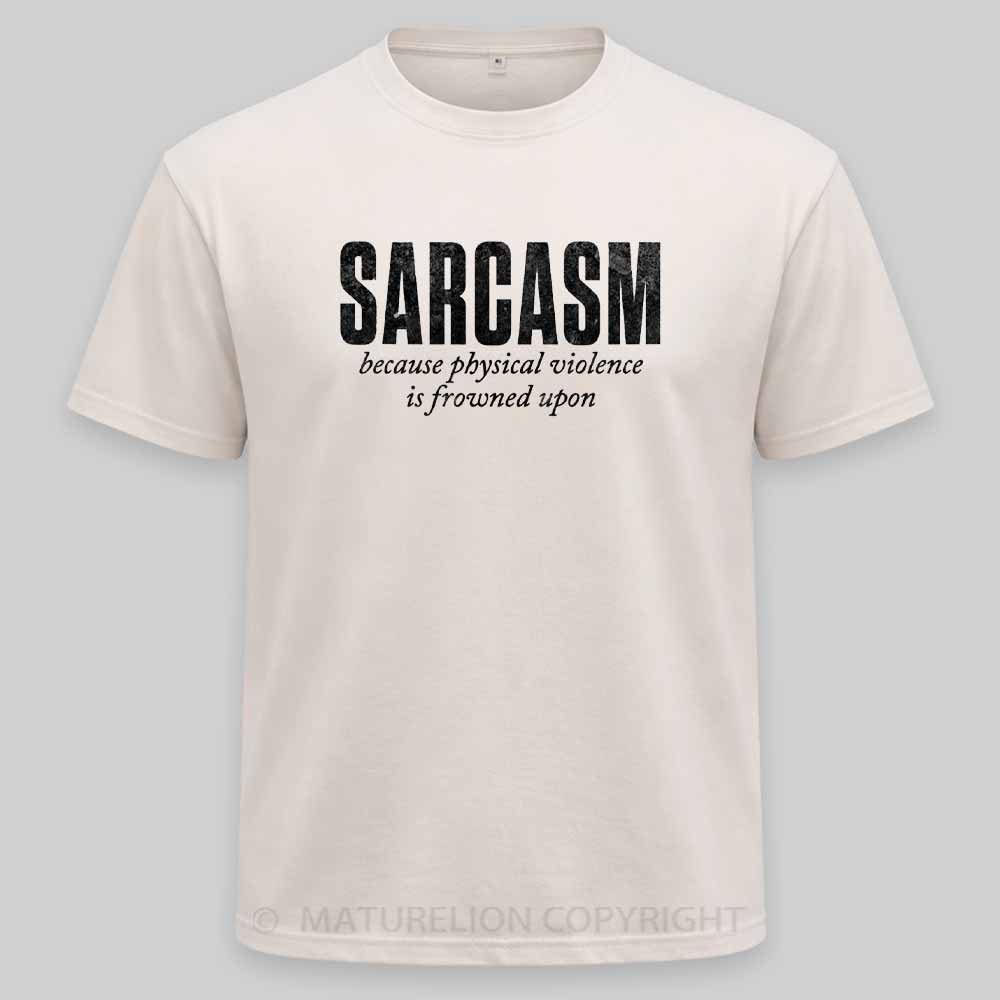 Maturelion Verbal Defense Mechanism Washed T-shirt