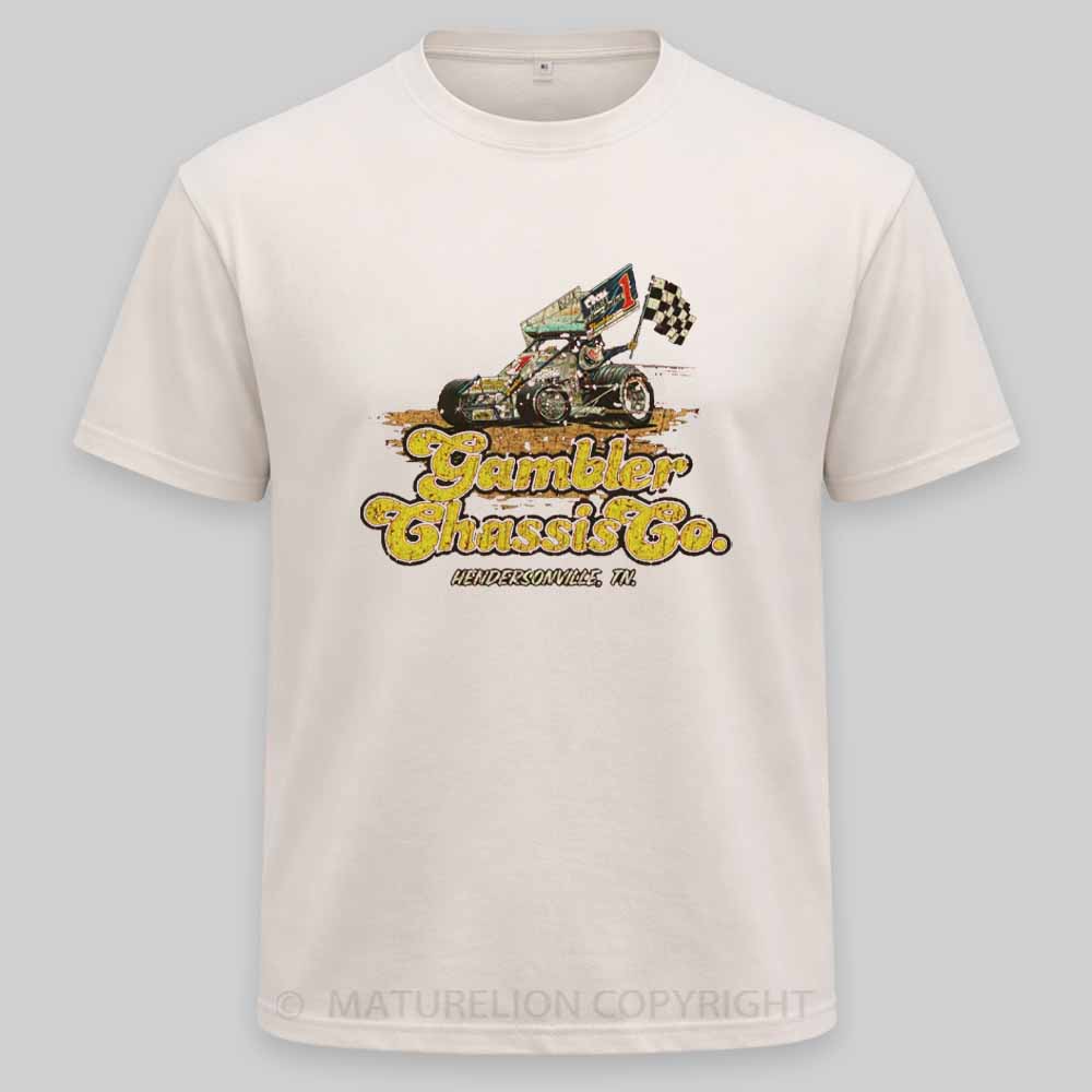 Maturelion Gambler Chassis Co. 1980 Washed T-shirt