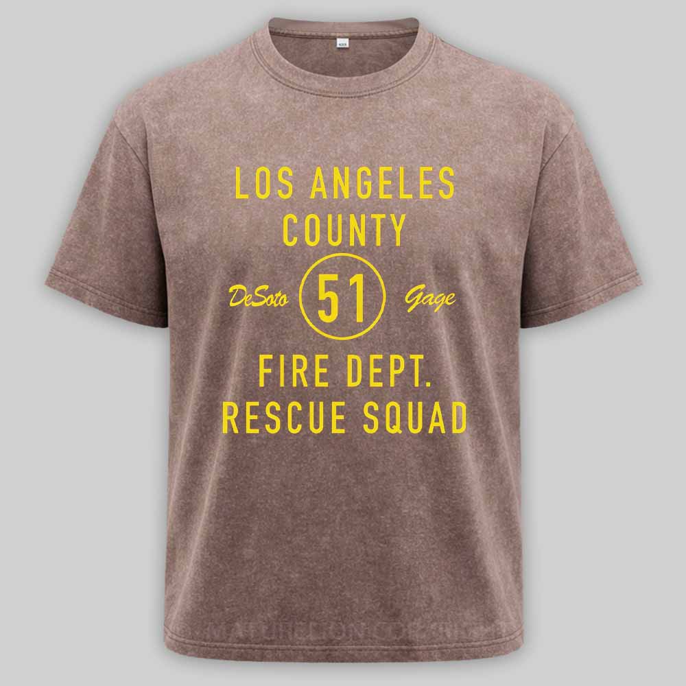 Maturelion Emergency Squad 51 Washed T-shirt