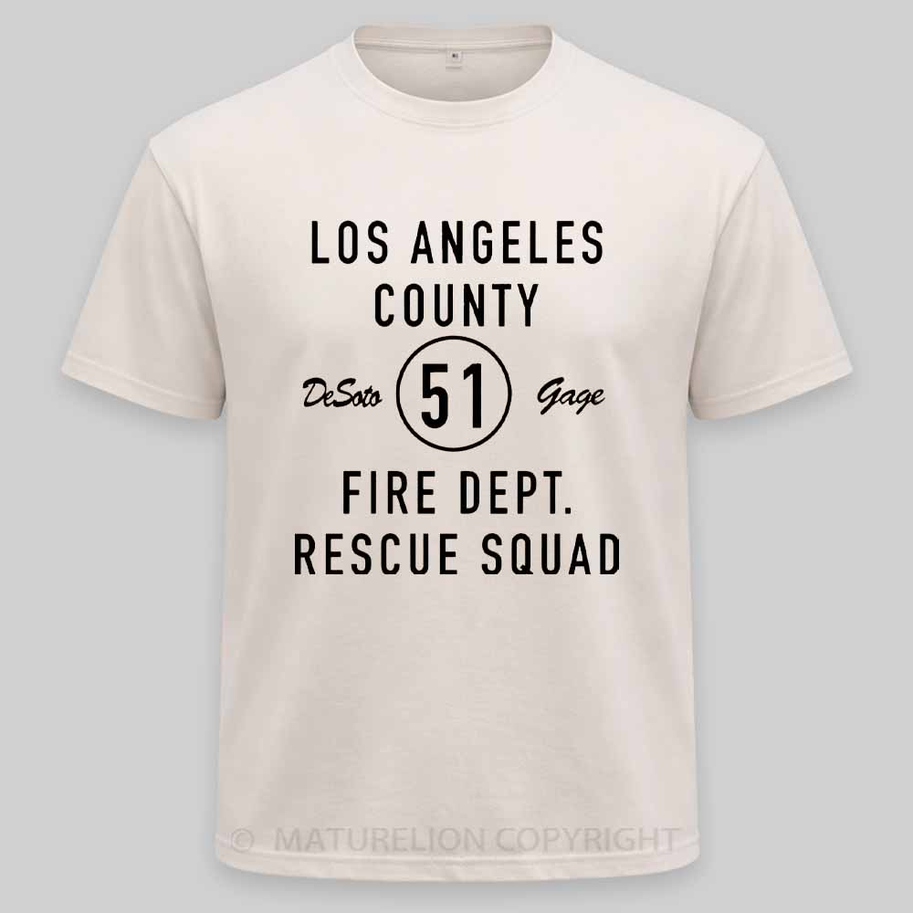 Maturelion Emergency Squad 51 Washed T-shirt
