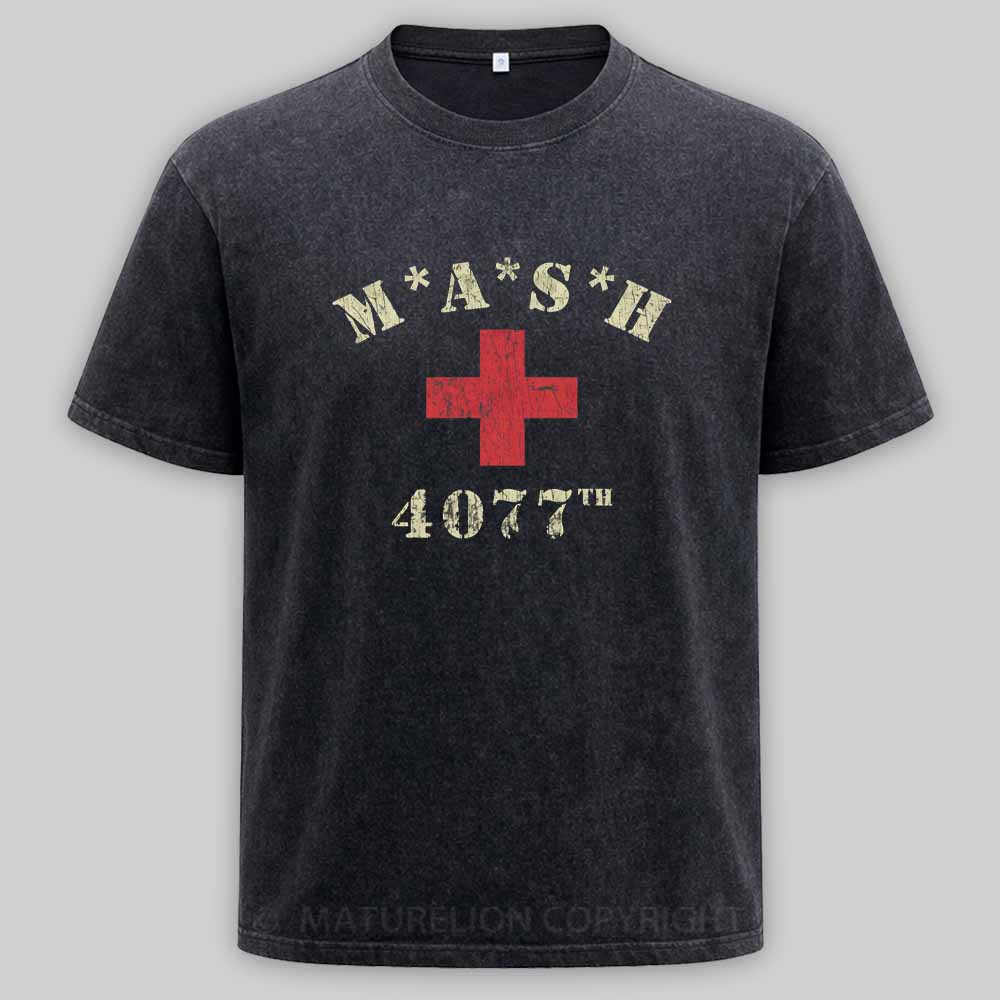 Maturelion M*A*S*H 4077th Medic 1970 Washed T-shirt