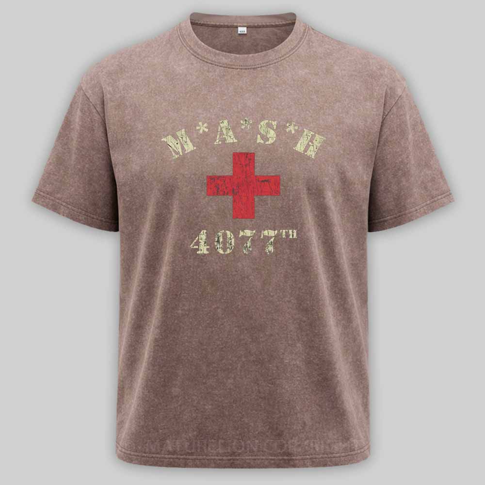 Maturelion M*A*S*H 4077th Medic 1970 Washed T-shirt