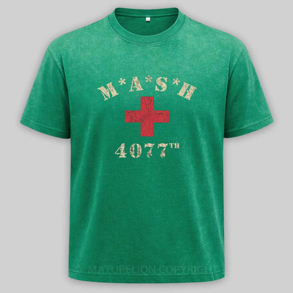 Maturelion M*A*S*H 4077th Medic 1970 Washed T-shirt