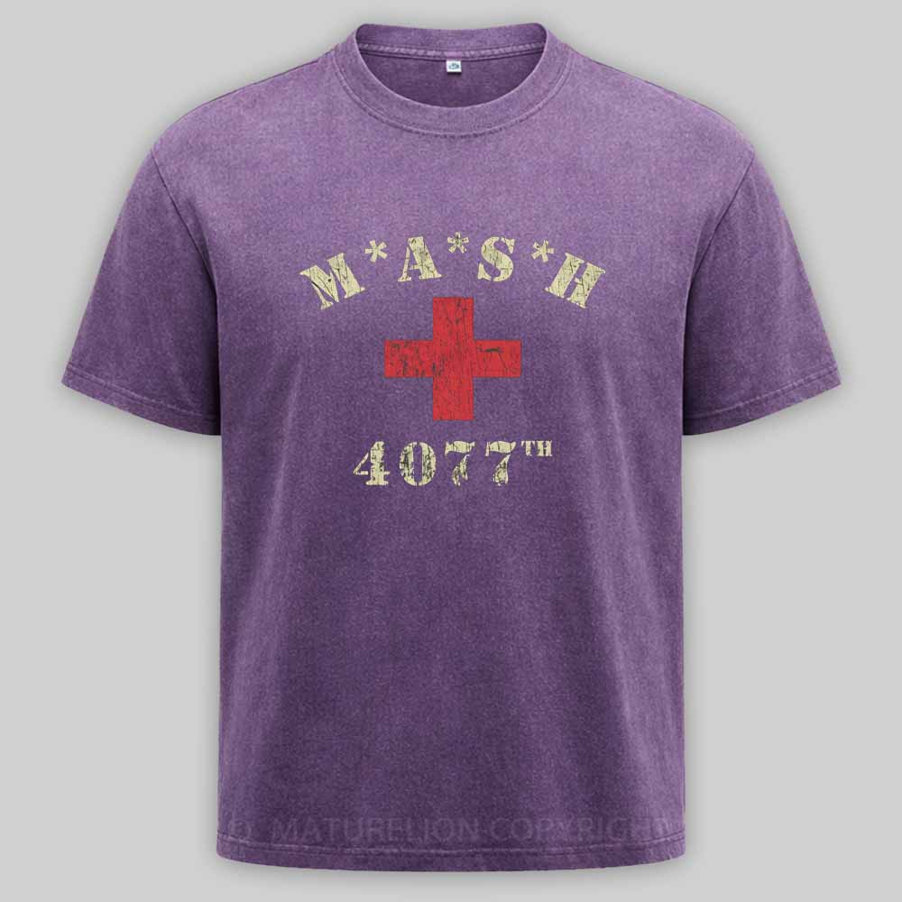 Maturelion M*A*S*H 4077th Medic 1970 Washed T-shirt