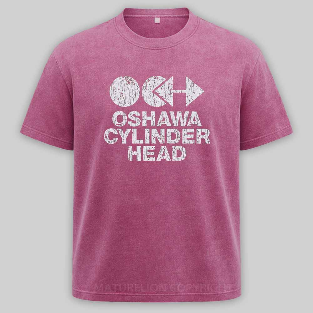 Maturelion Oshawa Cylinder Head 1966 Washed T-shirt
